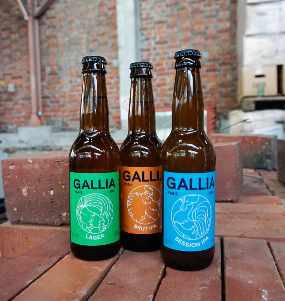 Gamme bières Gallia