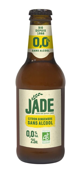 Jade citron gingembre sans alcool