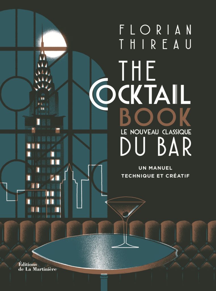 La couverture de "The Cocktail Book" de Florian Thireau.