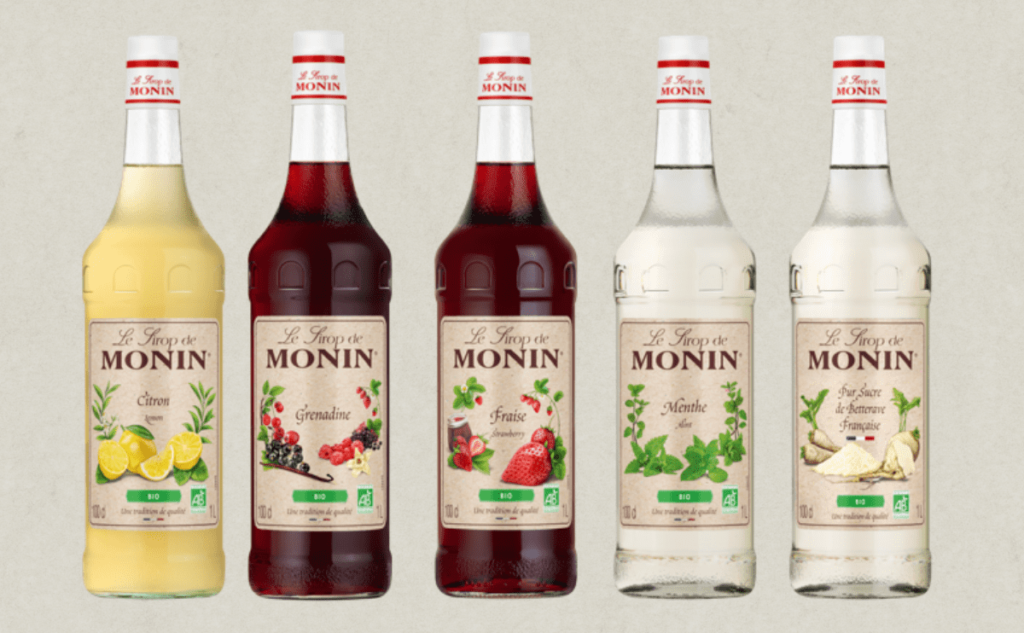 MONIN : UNE TOUTE NOUVELLE GAMME DE SIROPS BIO, ENGAGÉE ET TOUJOURS FABRIQUÉE EN FRANCE (COMMUNIQUÉ)