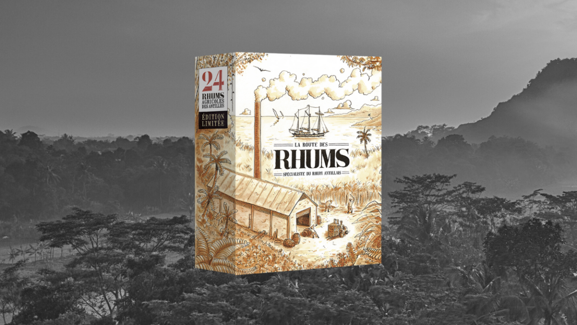 Calendrier de l'avent Rhum Banner