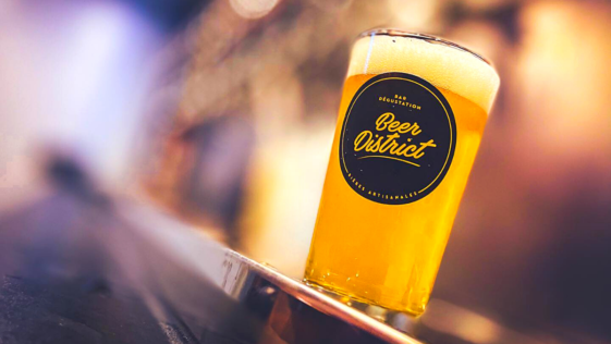 Beer District Marseille Bière Pression - Banner BARMAG