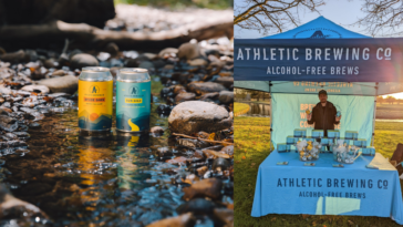 Athletic Brewing Co Dry January - Banner BARMAG