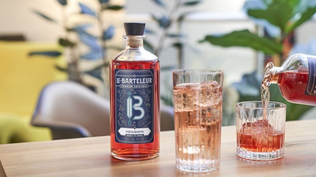 cocktail en bouteille LE BARTELEUR_NEGRONI