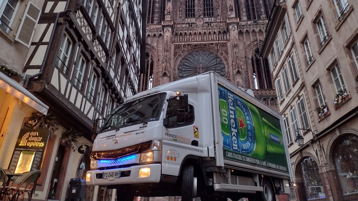 France Boissons s'équipe de 10 camions électriques