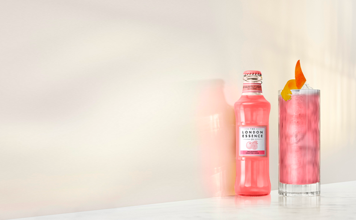 THE LONDON ESSENCE COMPANY LANCE SON CRAFTED SODA PAMPLEMOUSSE ROSE BARMAG