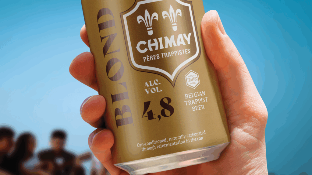 NOUVEAUTÉ CHEZ CHIMAY : LES BIÈRES ICONIQUES ENFIN EN CANETTE !(COMMUNIQUÉ)