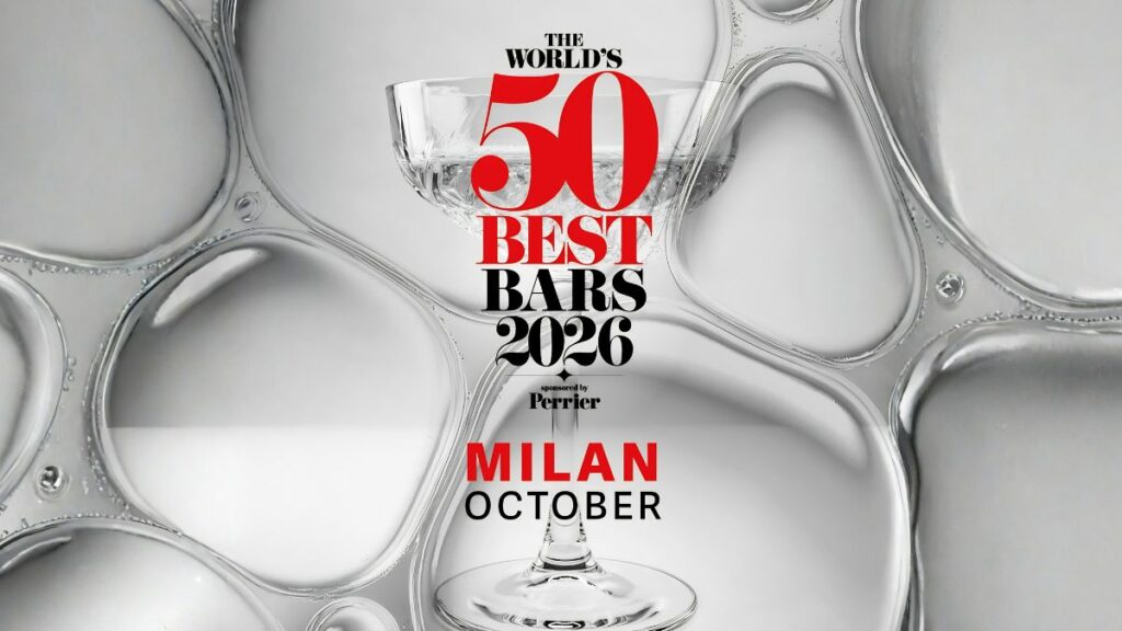 THE WORLD’S 50 BEST BARS 2026 LA CÉRÉMONIE DES SE TIENDRA À MILAN, EN ITALIE, AU MOIS D'OCTOBRE (COMMUNIQUÉ)