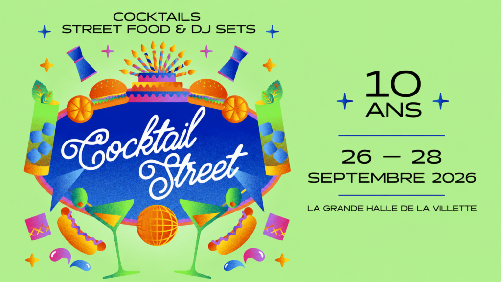 LA COCKTAIL STREET REVIENT POUR UNE ÉDITION ANNIVERSAIRE (COMMUNIQUÉ)