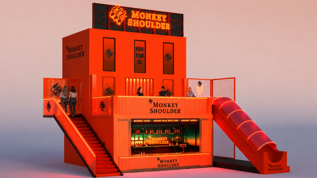 ROCK EN SEINE 2026 : MONKEY SHOULDER MUSCLE SA STRATÉGIE DE BRAND BUILDING AVEC UN DISPOSITIF DE 60 M² ET UNE OFFENSIVE CHR (COMMUNIQUÉ)